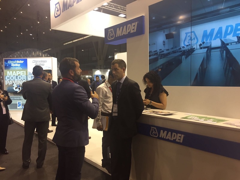 Grupo BDI aprovechó Construmat para ponerse al tanto de las novedades de algunos proveedores, como Mapei