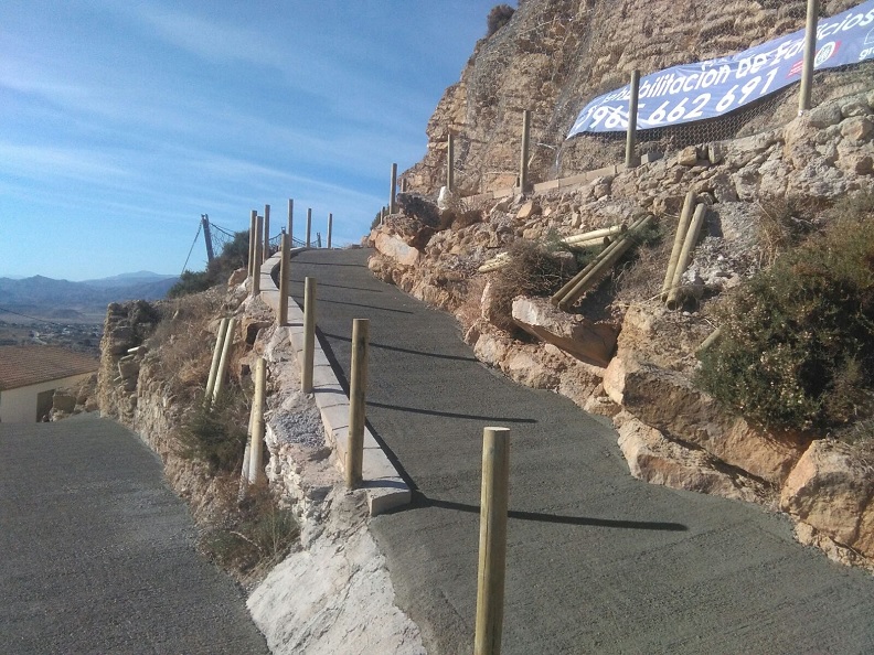 accesos castillo busot